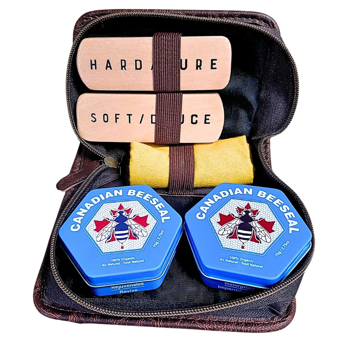 Shoe Shine Kit – Premium Leather Care Set with 2 75g/2.75oz Sizes - Image 6